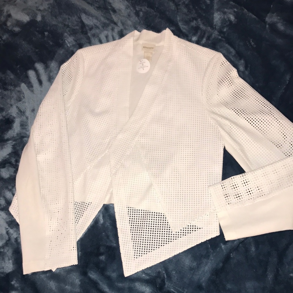 White Chico's Summer Blazer